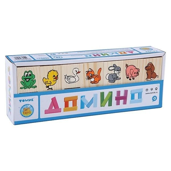 Настольная игра Томик Домино "Животные"