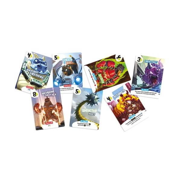 Настольная игра GaGa Повелитель Токио (King of Tokyo) - фото 7