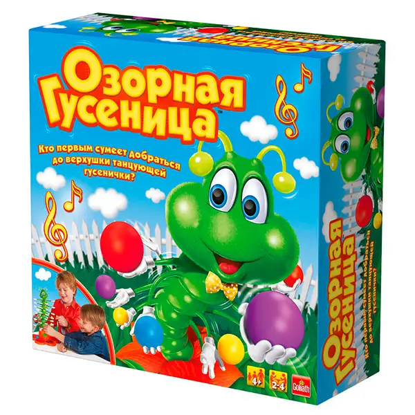 Игра интерактивная Goliath Озорная гусеница
