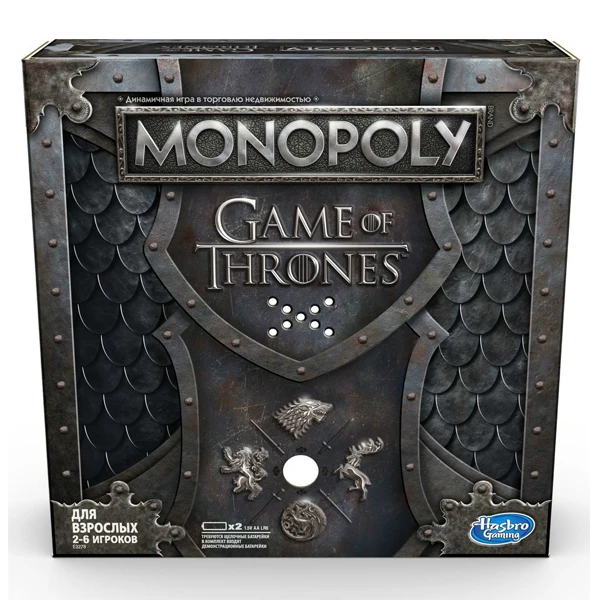 Настольная игра Hasbro Монополия "Игра Престолов" V2.0