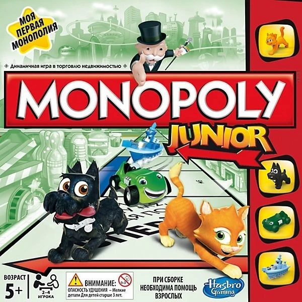 Настольная игра Hasbro Монополия Junior