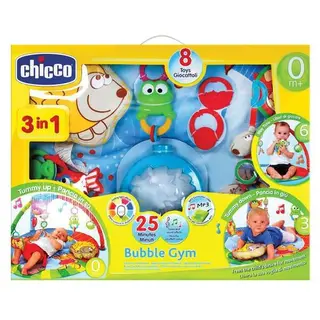 Развивающий коврик "Баббл Гам" Chicco 0м+