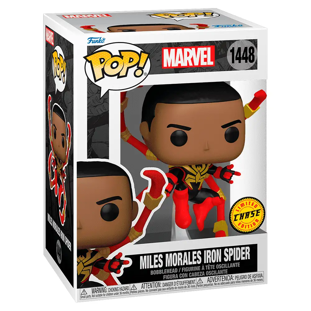 Фигурка Funko POP Miles Morales Iron Spider 83753 - фото 4