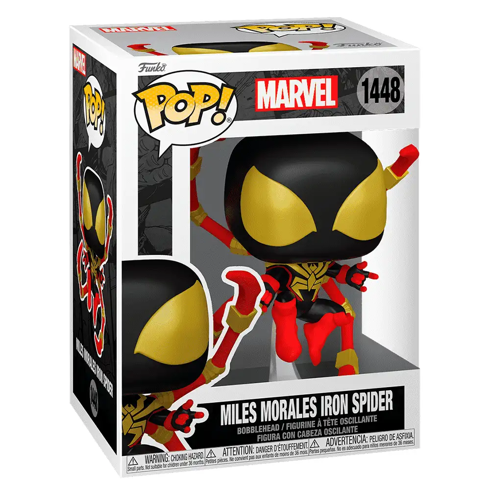 Фигурка Funko POP Miles Morales Iron Spider 83753 - фото 2