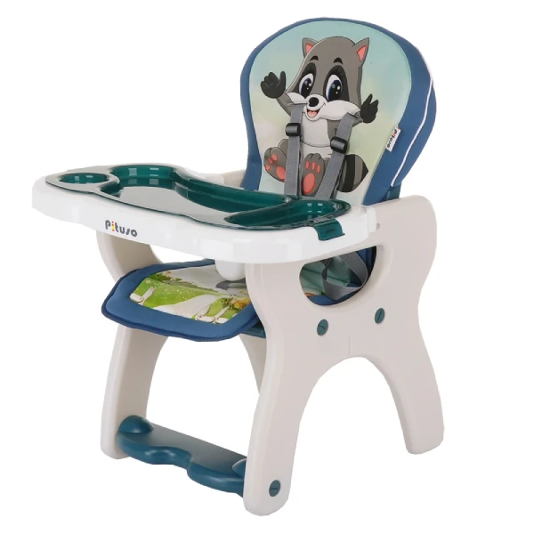 Стул-трансформер Pituso Carlo HB-GY-02 Енотик Blue - фото 2