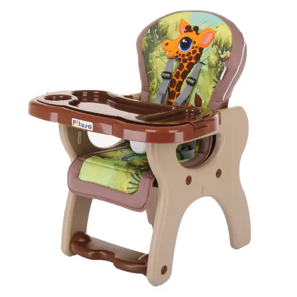 Стул-трансформер для кормления Pituso Carlo HB-GY-03 Жирафик - фото 2
