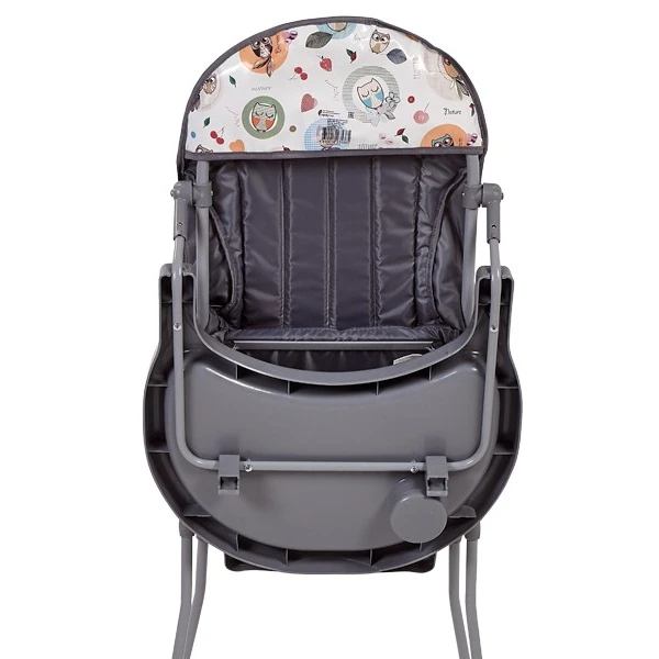Стульчик для кормления Selby Совы 152 серый - фото 6