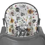 Стульчик для кормления Selby Совы 152 серый - фото 3