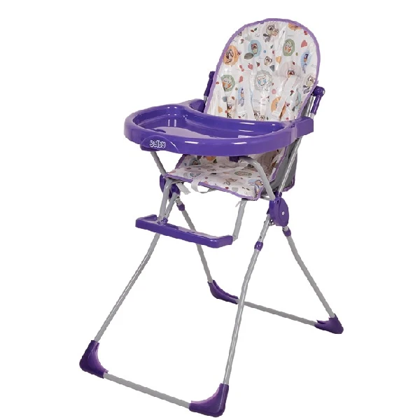 Стульчик для кормления Selby Совы 152 фиолетовый