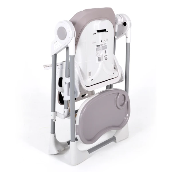 Стульчик для кормления Tomix Butterfly Серый - фото 9