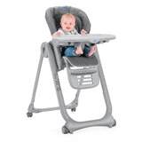 Стульчик для кормления Chicco Polly Magic Relax Graphite - фото 2