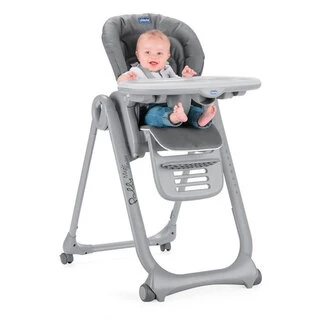 Стульчик для кормления Chicco Polly Magic Relax Graphite