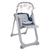 Стульчик для кормления Chicco Polly Magic Relax India Ink