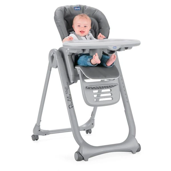 Стульчик для кормления Chicco Polly Magic Relax India Ink - фото 2