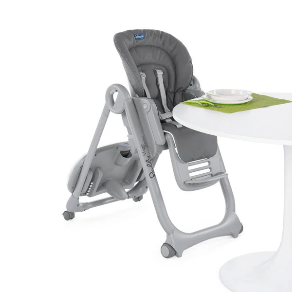 Стульчик для кормления Chicco Polly Magic Relax India Ink - фото 4