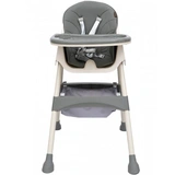 Стульчик для кормления 2-в-1 Tomix Kevin Light Grey