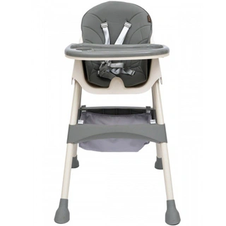 Стульчик для кормления 2-в-1 Tomix Kevin Light Grey