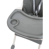 Стульчик для кормления 2-в-1 Tomix Kevin Light Grey - фото 14