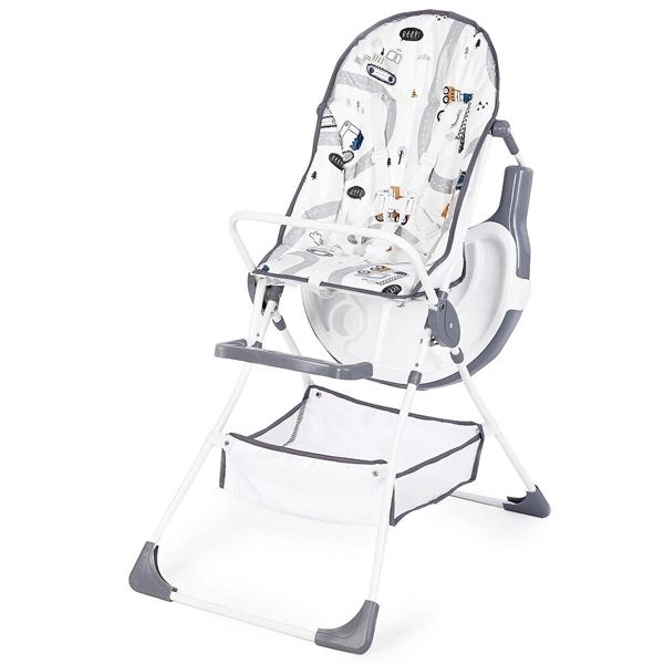 Стульчик для кормления Tomix Candy Cars Gray - фото 2