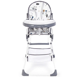 Стульчик для кормления Tomix Candy Cars Gray