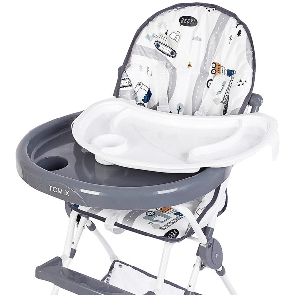 Стульчик для кормления Tomix Candy Cars Gray - фото 10