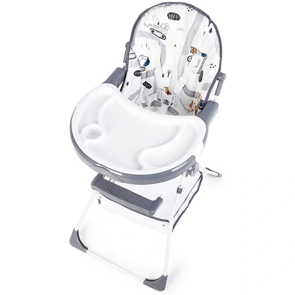 Стульчик для кормления Tomix Candy Cars Gray - фото 6