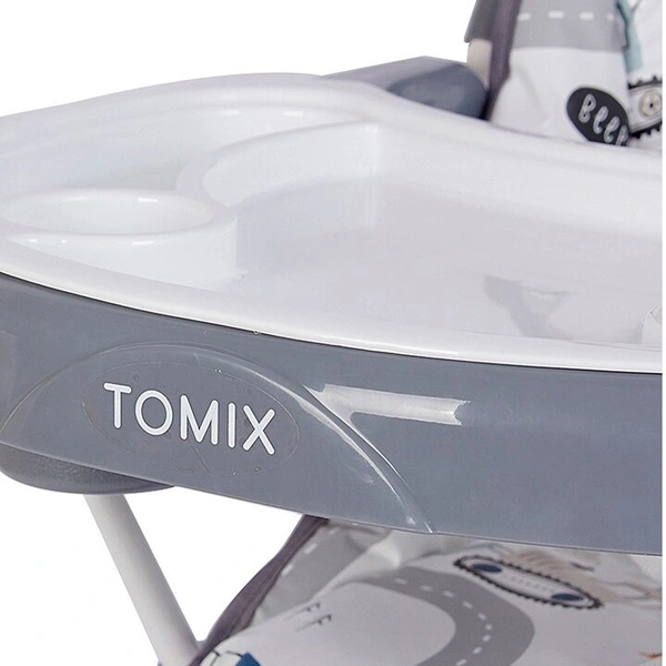 Стульчик для кормления Tomix Candy Cars Gray - фото 14
