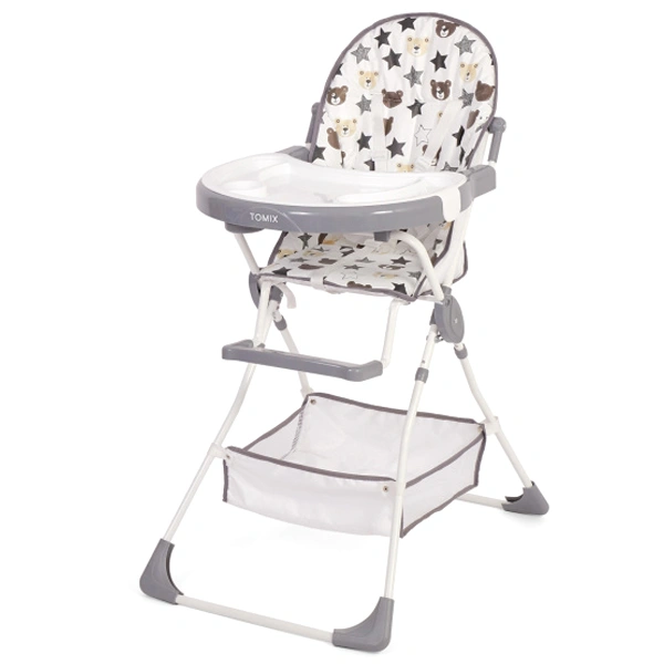 Стульчик для кормления Tomix Candy Teddy Gray - фото 2