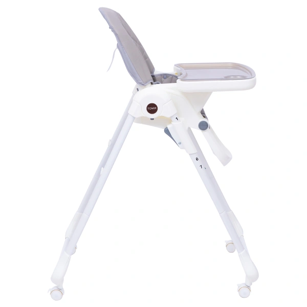 Стульчик для кормления-шезлонг Tomix Miracle Light grey - фото 8