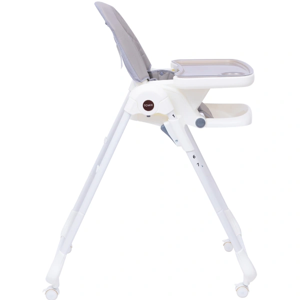 Стульчик для кормления-шезлонг Tomix Miracle Light grey - фото 7