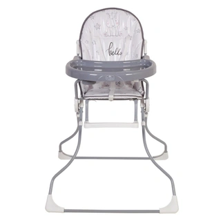 Стульчик для кормления Polini kids 152 Бегемотик Серый