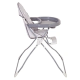 Стульчик для кормления Polini kids 152 Бегемотик Серый - фото 3