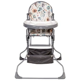 Стульчик для кормления Polini Kids 252 Совы Серый - фото 2