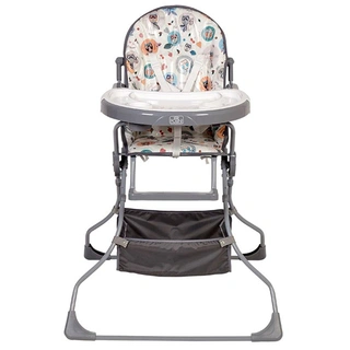 Стульчик для кормления Polini Kids 252 Совы Серый