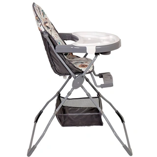 Стульчик для кормления Polini Kids 252 Совы Серый