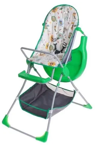 Стульчик для кормления Selby 252 Совы Зеленый