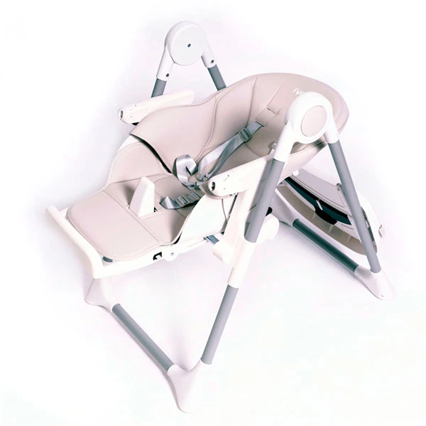 Стульчик для кормления Ivolia Q6 Light Grey - фото 6