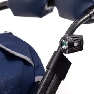 Коляска прогулочная в комплекте с полозьями Pikate Deluxe Sapphire Н410754 - фото 4