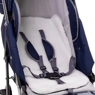 Коляска прогулочная в комплекте с полозьями Pikate Deluxe Sapphire Н410754 - фото 5