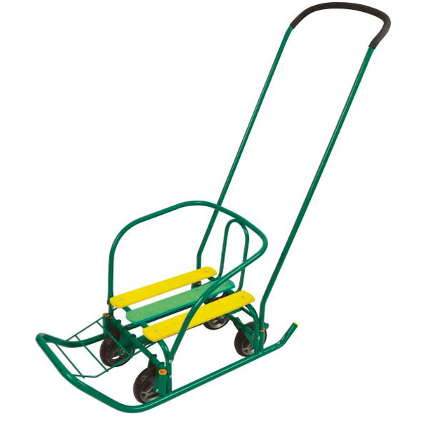 Санки Nika Ветерок 7 (зеленый)