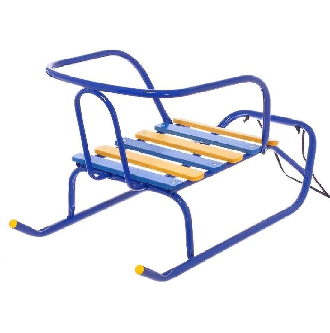 Санки Nika Ветерок №5 (без ручки) В5/К2 Синий - фото 3