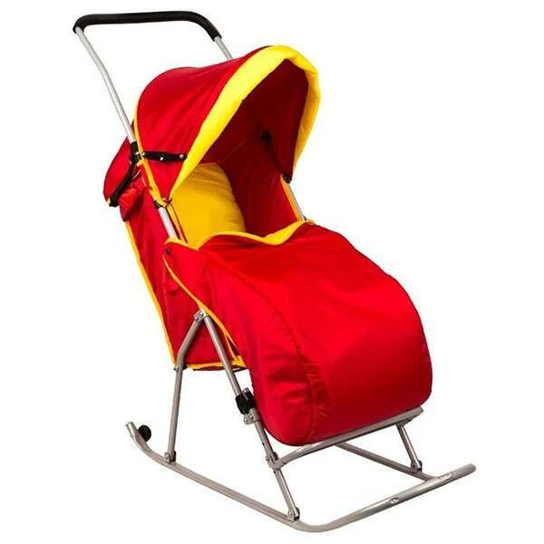 Санки детские прогулочные Деми Фея Метелица Люкс 1