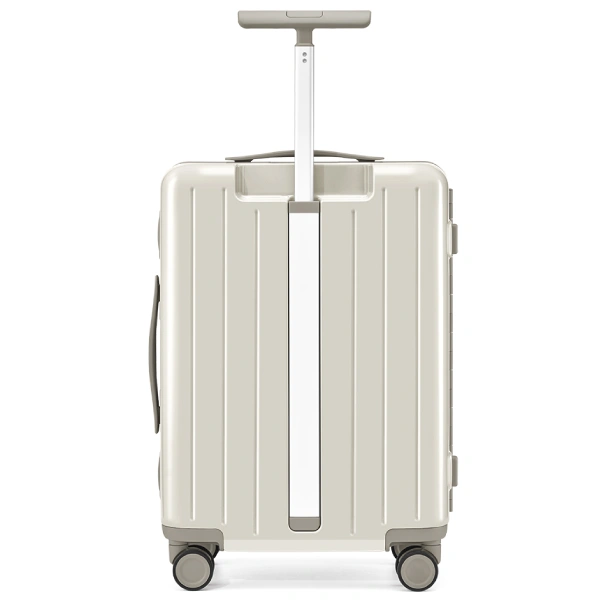 Чемодан Ninetygo Manhatton frame luggage Mocha 20'' 33 л. Beige - фото 3