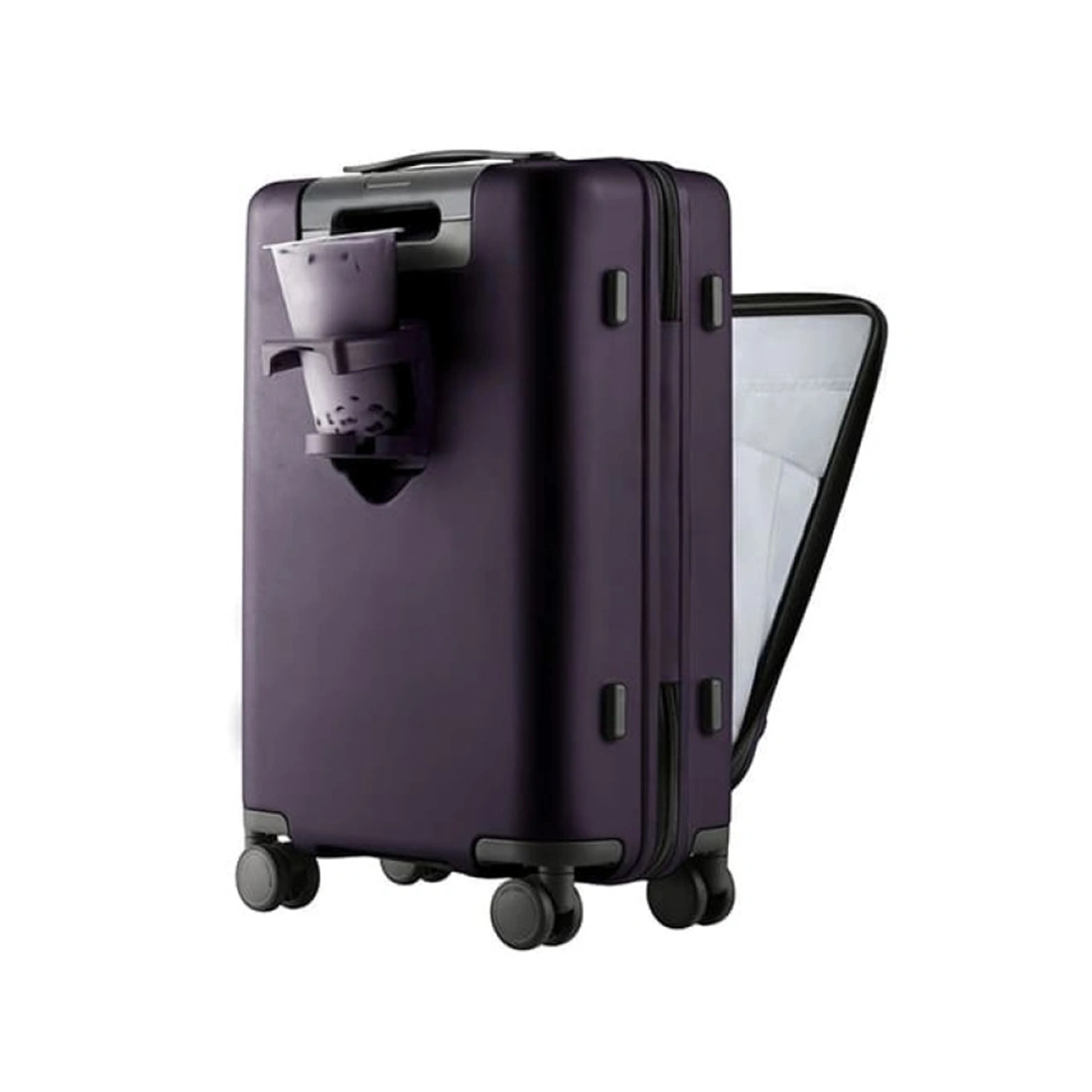 Чемодан NINETYGO Sweet journey Luggage 20'' Темно-фиолетовый  - фото 3