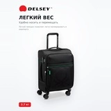 Чемодан Delsey B0376480100 Black - фото 3