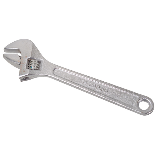 Разводной ключ с тонкими губками 200 мм