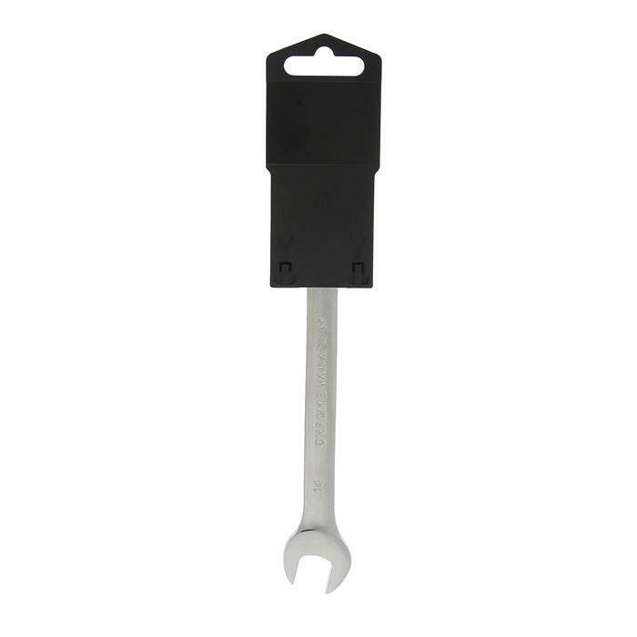 Ключ комбинированный трещоточный TUNDRA, CrV, полированный, 72 зуба, 14 мм 