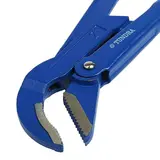 Ключ трубный рычажный TUNDRA, полукруглый зажим 45°, раскрытие до 65 мм, №3, 2"  - фото 3