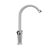 Смеситель для кухни Ulgran U011-341, цвет молоко 