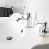 Смеситель для раковины с выпуском ГРАНШЕР, цвет хромированный  - фото 3